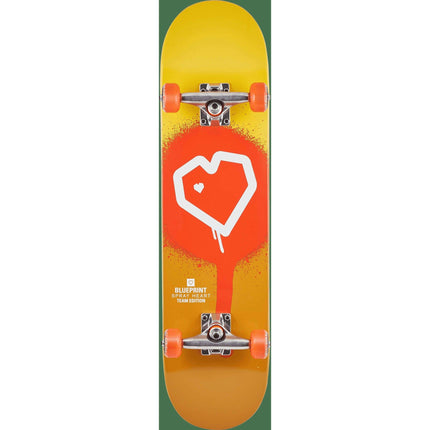 Blueprint Spray Heart Komplett Skateboard-Blueprint-ScootWorld.se