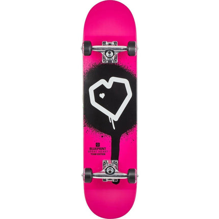 Blueprint Spray Heart Komplett Skateboard-Blueprint-ScootWorld.se