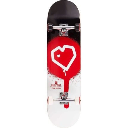 Blueprint Spray Heart Komplett Skateboard-Blueprint-ScootWorld.se