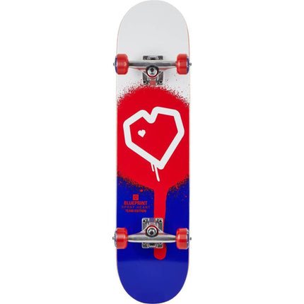 Blueprint Spray Heart Komplett Skateboard-Blueprint-ScootWorld.se