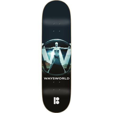 Plan B Way Waysworld Skateboard Bräda - Black