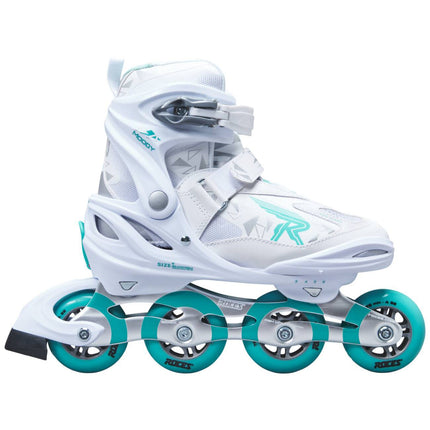 Roces Moody TIF Inlines Tjej - White/Aqua