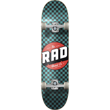 RAD Checkers Progressive komplett skateboard - Black/Teal