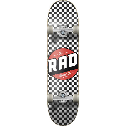 RAD Checkers Progressive komplett skateboard - Black/White