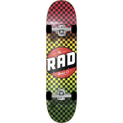 RAD Checkers Progressive komplett skateboard - Rasta