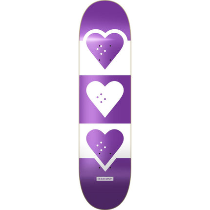 Heart Supply Squadron Skateboard Bräda - Purple